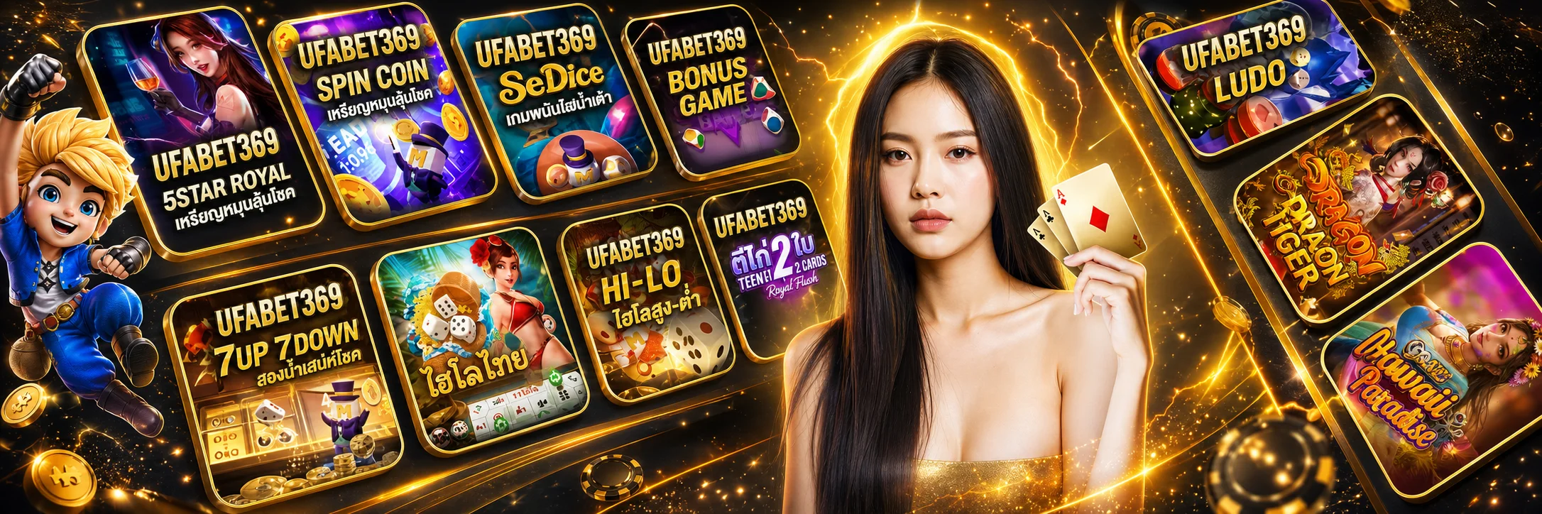 สล็อตออนไลน์ UFABET369 พร้อมตัวละครเกม PG Soft